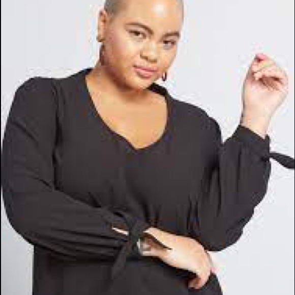 Modcloth Tops - ModCloth Ideal Discovery Tie Sleeve Blouse - 2X